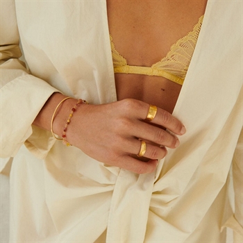 Goldene Felder armband von Pernille Corydon b-356